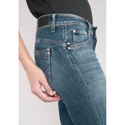 Jeans push-up slim PULP, longueur 34 bleu Molly