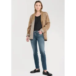 Jeans push-up slim PULP, longueur 34 bleu Molly