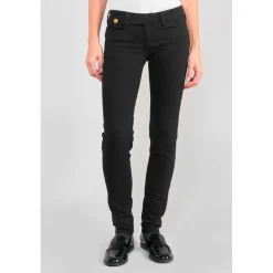 Jeans push-up slim PULP, longueur 34 noir Sam en coton
