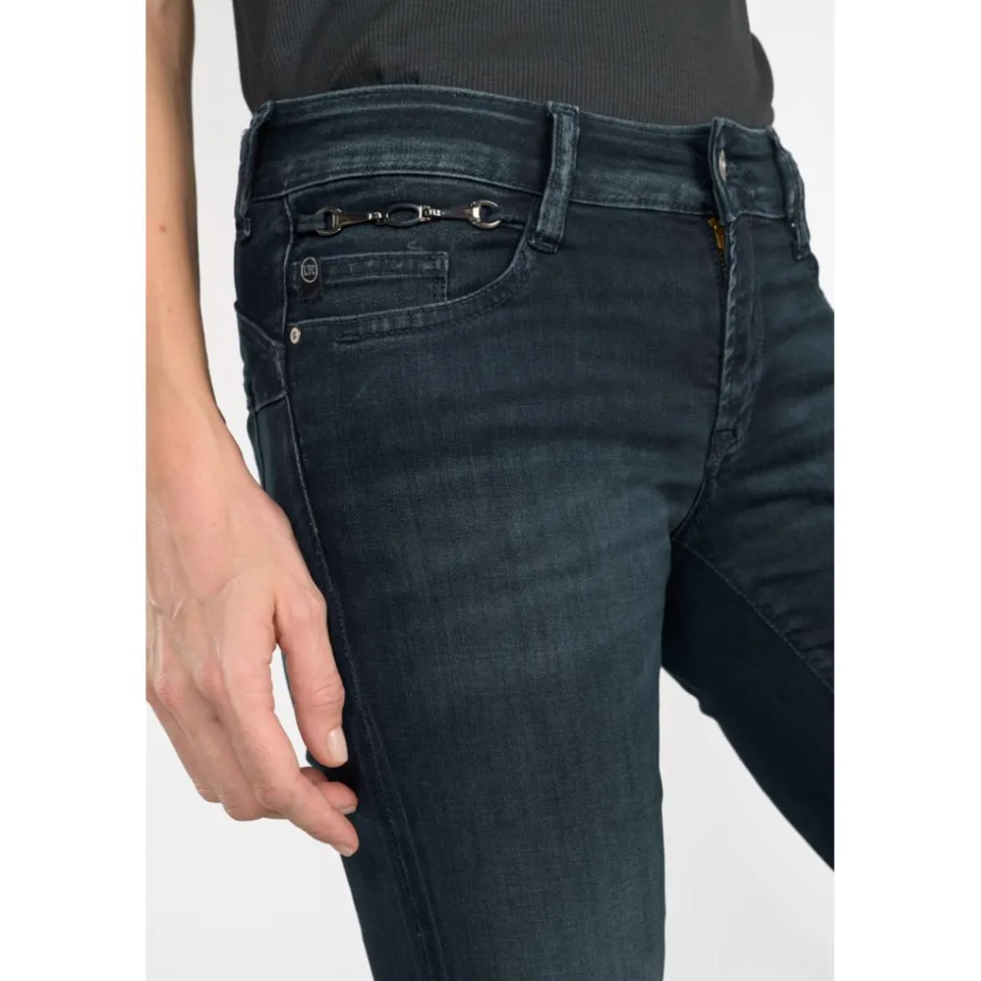 Jeans push-up slim PULP, longueur 34 bleu Dina