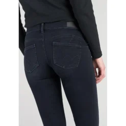 Jeans push-up slim PULP, longueur 34 bleu en coton Lena