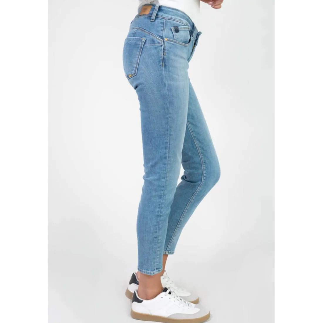 Jeans push-up slim PULP, longueur 34 bleu Amy