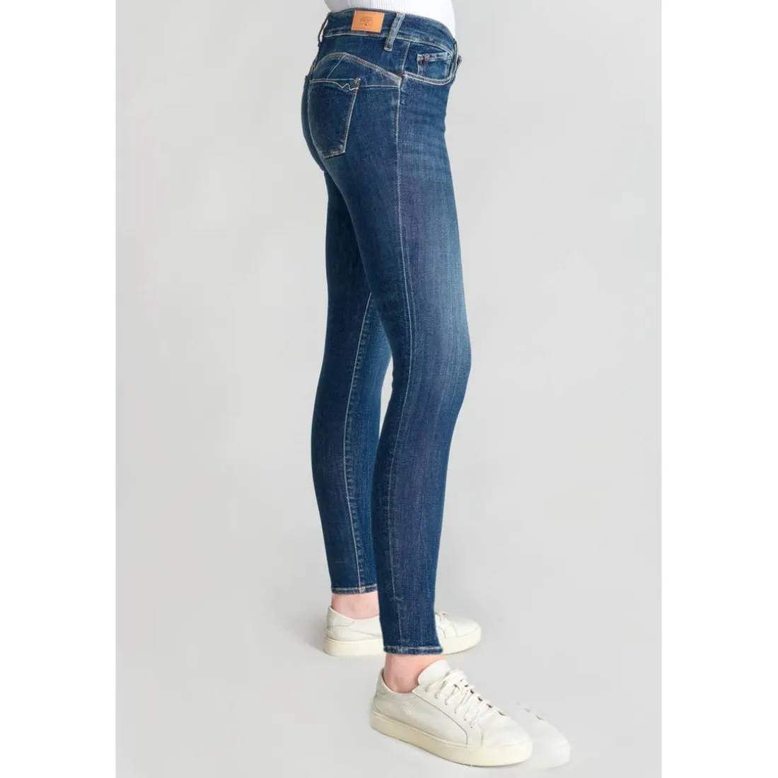 Jeans push-up slim PULP, 7/8ème bleu Lila