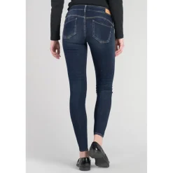 Jeans push-up slim PULP, 7/8ème bleu en coton Joy