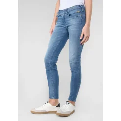 Jeans push-up slim PULP, 7/8ème bleu June
