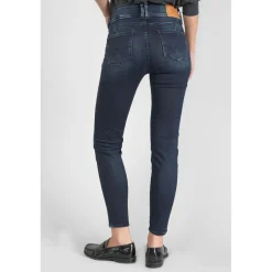Jeans push-up slim ULTRA PULP, 7/8ème bleu en coton Gail