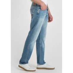 Jeans regular, droit 800/12, longueur 34 bleu Earl