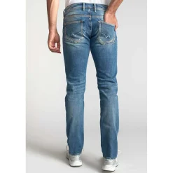 Jeans regular, droit 700/17, longueur 34 bleu