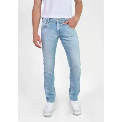 Jeans regular, droit 800/12, longueur 34 bleu Milo