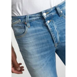 Jeans regular, droit 700/22, longueur 34 bleu en coton Cody
