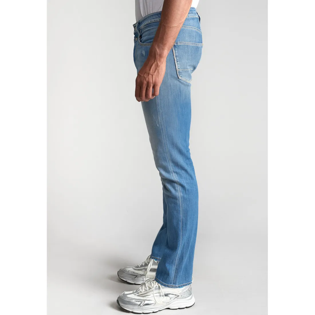 Jeans regular, droit 700/22, longueur 34 bleu en coton Cody