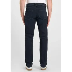Jeans regular, droit 800/12, longueur 34 bleu en coton Xan