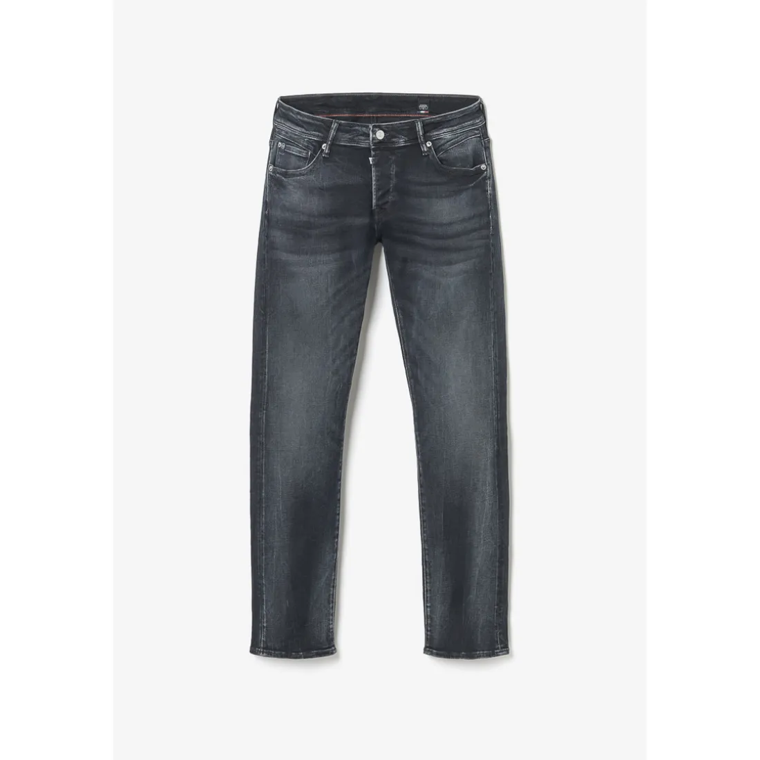 Jeans regular, droit 800/12, longueur 33 bleu en coton Earl