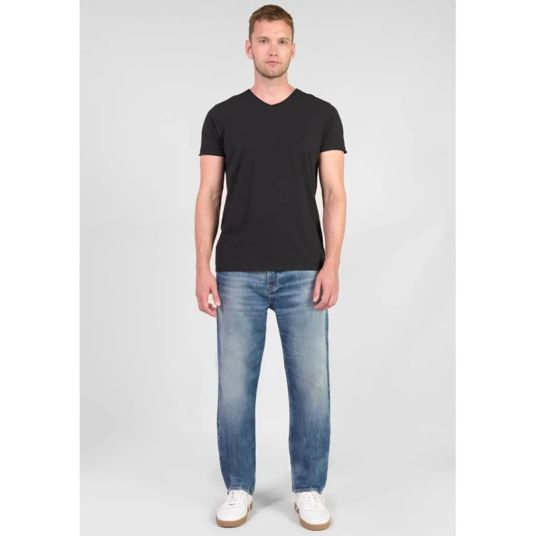 Jeans regular, droit 800/60 regular, longueur 34 bleu Yuri