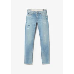 Jeans regular, droit 700/17 relax, longueur 34 bleu en coton Kai