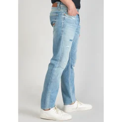 Jeans regular, droit 700/17 relax, longueur 34 bleu en coton Kai