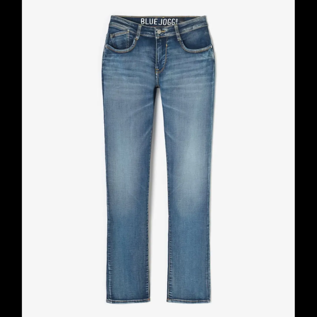 Jeans regular, droit jogg 800/12 regular , longueur 34 bleu Juan