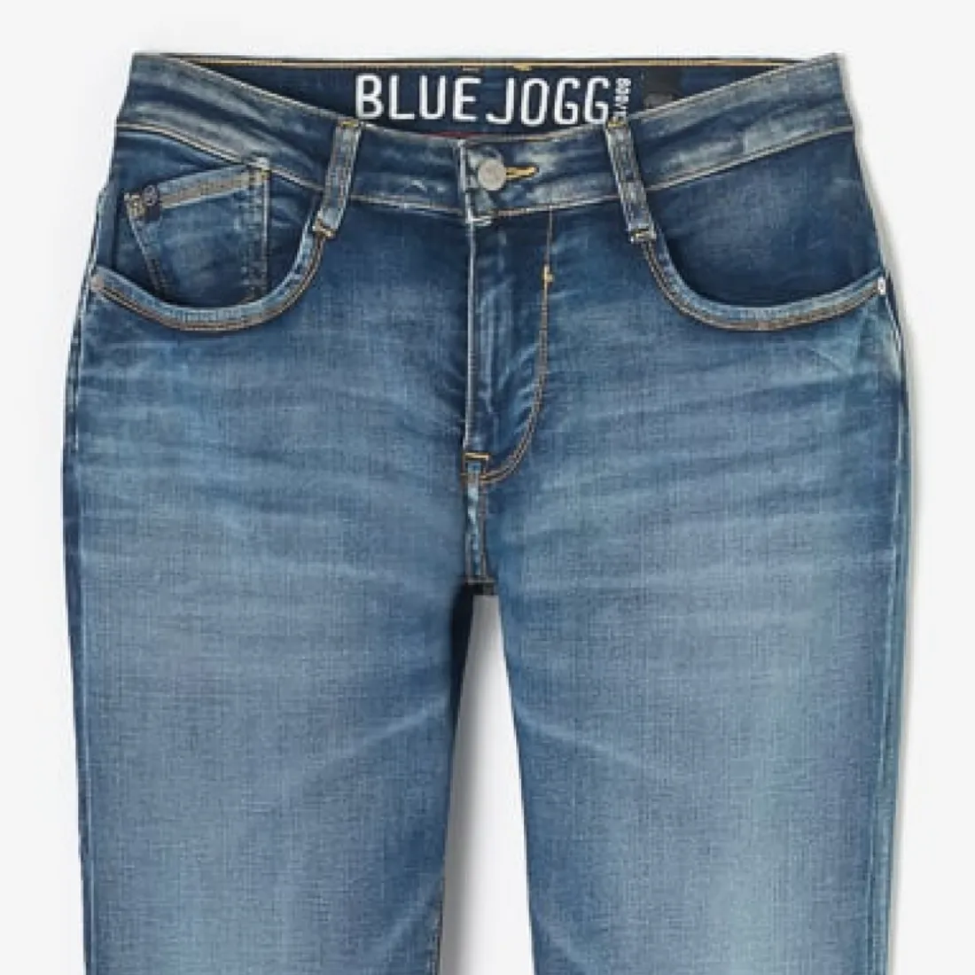 Jeans regular, droit jogg 800/12 regular , longueur 34 bleu Juan
