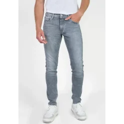 Jeans regular, droit jogg 800/12 regular , longueur 34 gris en coton Eloy
