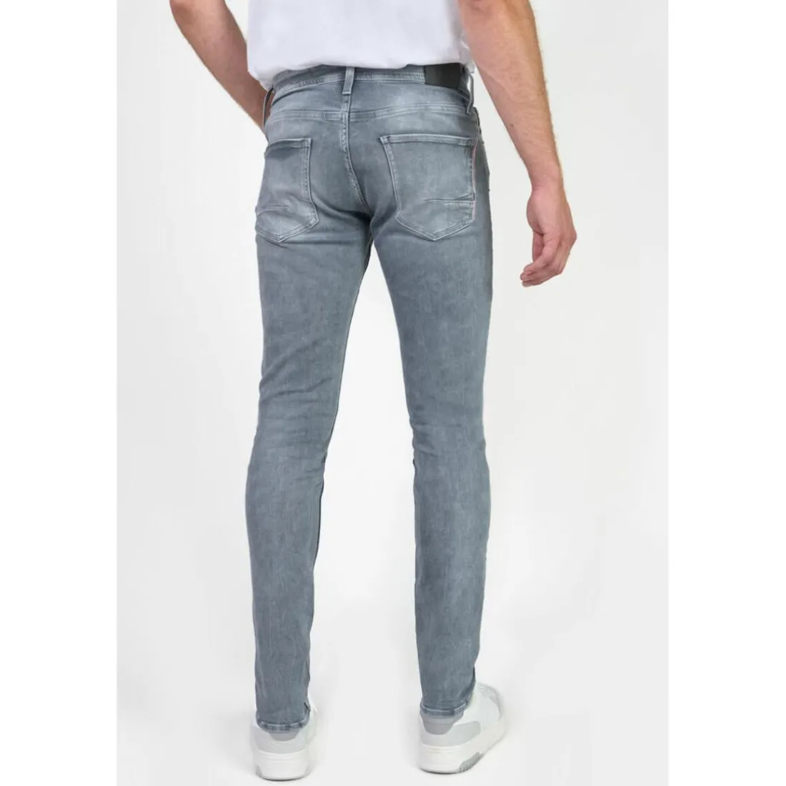 Jeans regular, droit jogg 800/12 regular , longueur 34 gris en coton Eloy