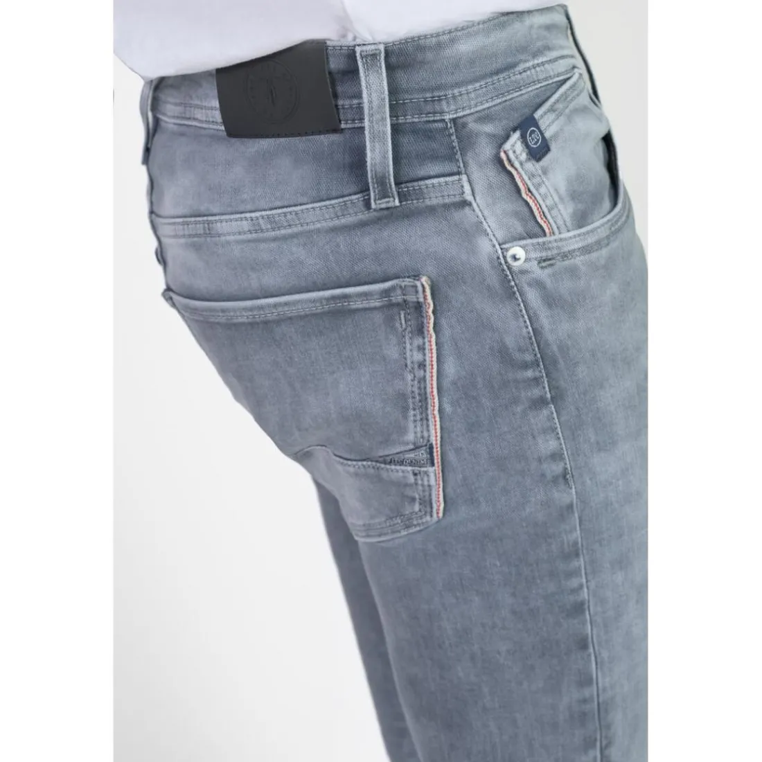 Jeans regular, droit jogg 800/12 regular , longueur 34 gris en coton Eloy