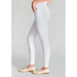 Jeans skinny POWER, 7/8ème blanc Aria en coton