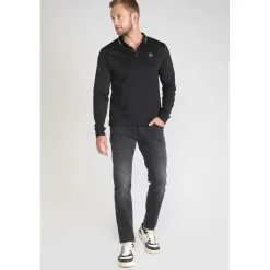 Jeans slim stretch 700/11, longueur 34 noir