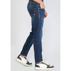 Jeans slim stretch 700/11, longueur 34 bleu Abel