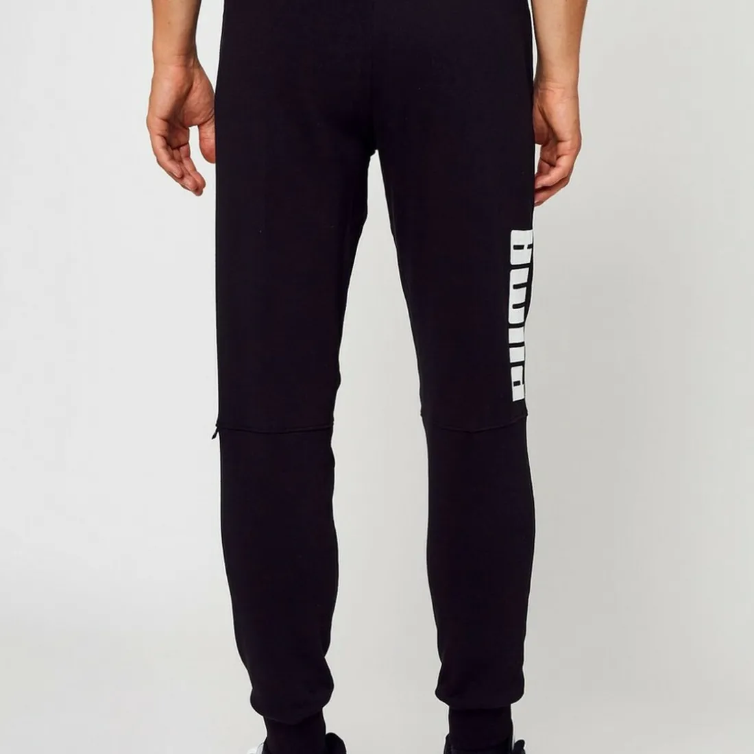 Jogging en coton noir PWR CLB