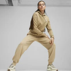 Jogging ESS+ marron en coton