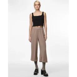 Jupe culotte marron en viscose Alice