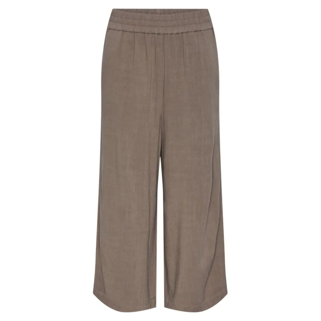 Jupe culotte marron en viscose Alice
