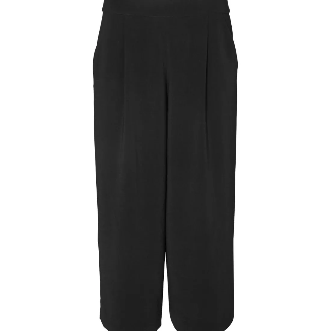 Jupe culotte taille moyenne noir Yas
