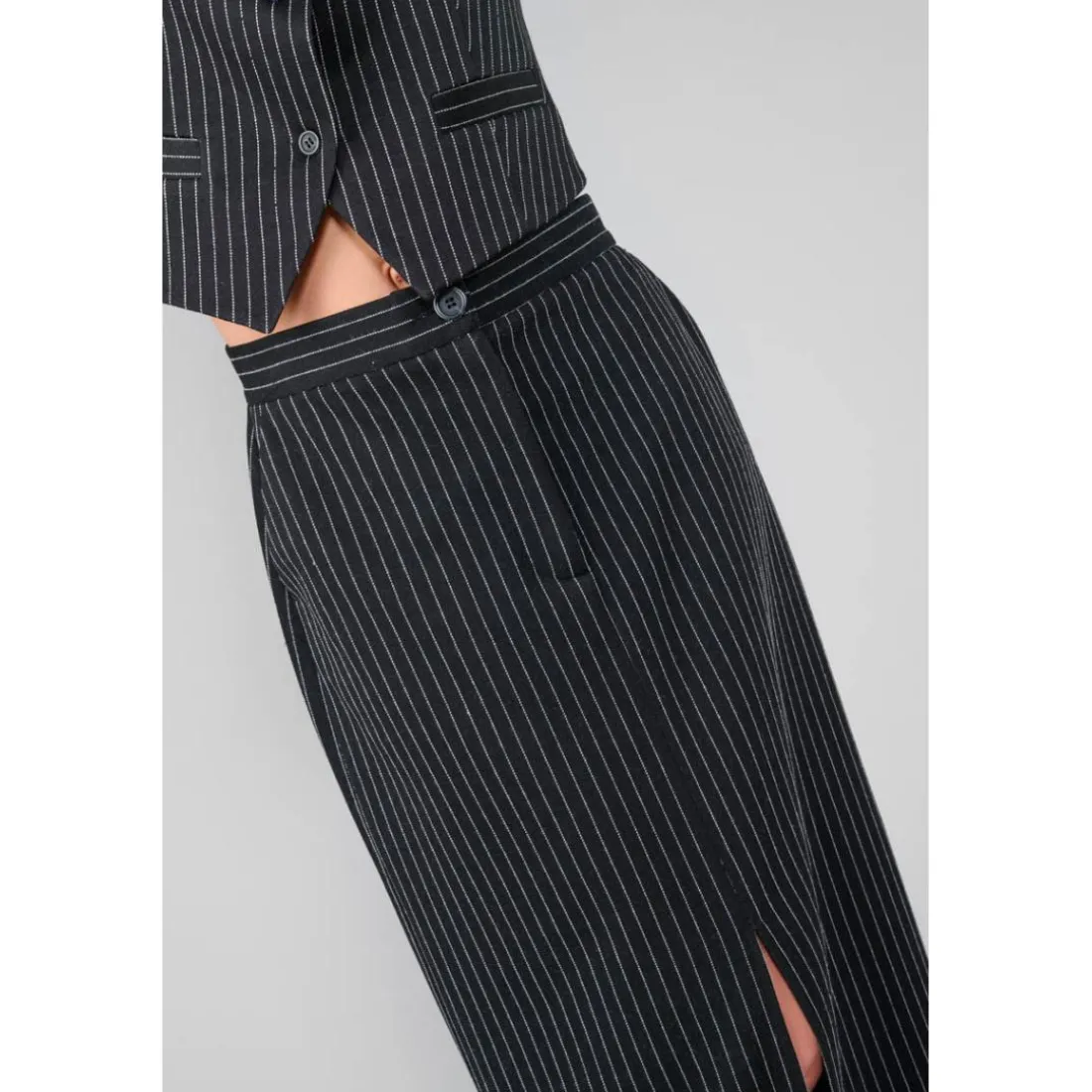 Jupe droite RATATA noir Gaia