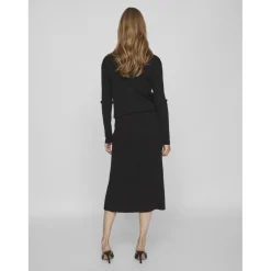 Jupe en maille noir Kai