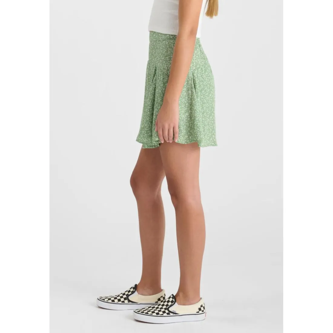 Jupe evasée, patineuse fille ERENAGI multicolore en coton Olia
