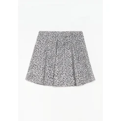 Jupe fille, evasée, patineuse LEORAGI blanc