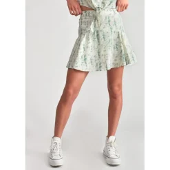 Jupe fille, evasée, patineuse MERILGI vert d'eau Pey