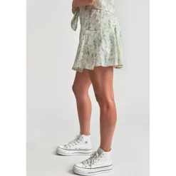 Jupe fille, evasée, patineuse MERILGI vert d'eau Pey