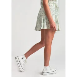 Jupe fille, evasée, patineuse MERILGI vert d'eau Pey