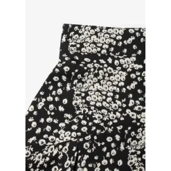 Jupe fille, evasée, patineuse CAANDG noir