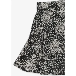 Jupe fille, evasée, patineuse CAANDG noir