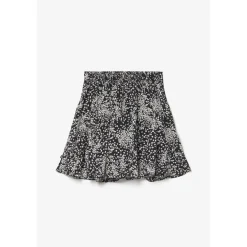 Jupe fille, evasée, patineuse CAANDG noir