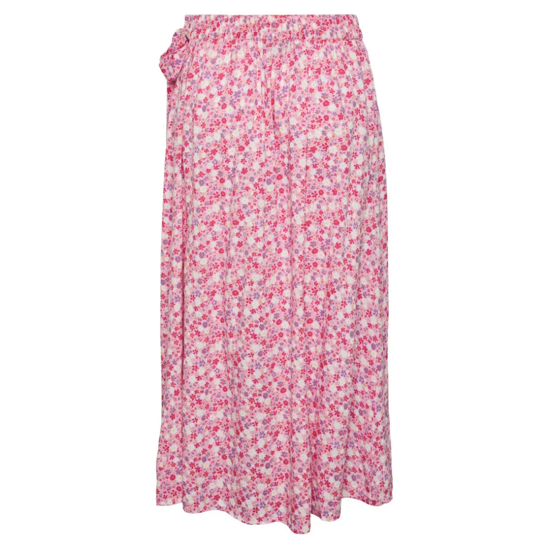Jupe portefeuille Tala rose en viscose Dee
