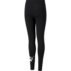 Legging 3/4 femme W ESS 3/4 LOGO noir en coton