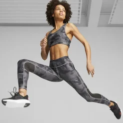 Legging Femme W RUN FAV AOP 7/8TIGHT noir