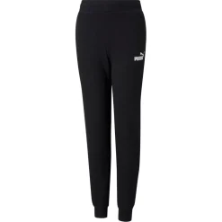 Legging fille en coton noir ESS