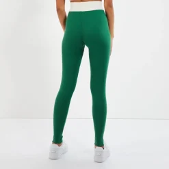 Legging LOULIN vert en coton