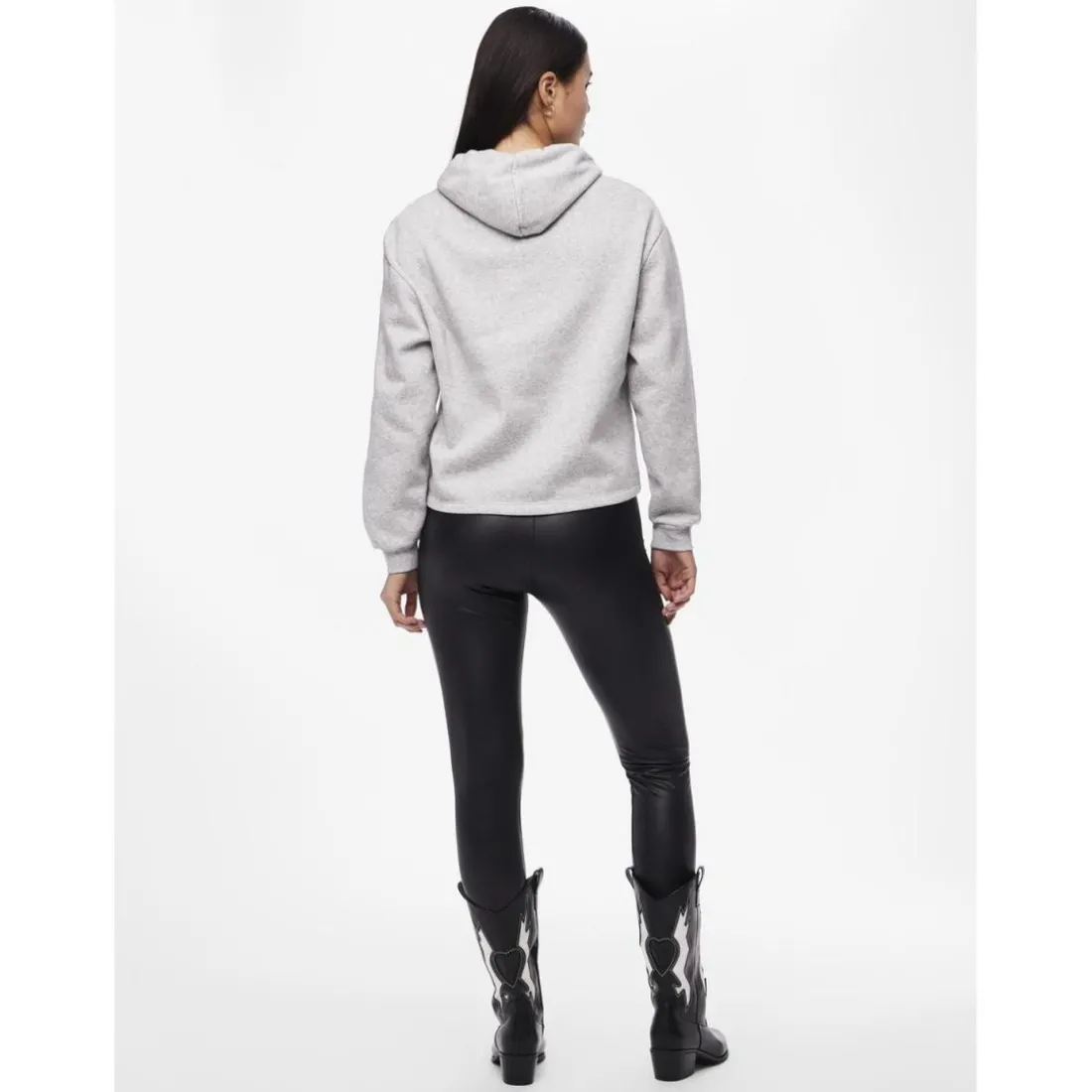 Legging stretch fit noir Queen