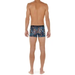 Lot de 2 boxer en coton uni et à motifs